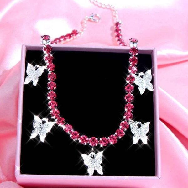 Vintage Butterfly Necklace - Image 10